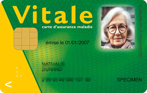 carte vitale mise à jour par la pharmacie Anatole France